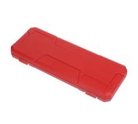 Boîte à Pied à Coulisse Numérique Rouge en Plastique, Coffret Portable | Rangement Pratique, Design Simple et Léger, Format 0-200mm pour Atelier Mécanique