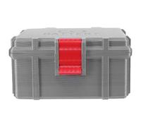 Boîte à Piles Aaa et Aa Transparente, Plastique Renforcé, 18 Aa | Boite A Pile, Protection Mousse Tampon, Rangement Scellé, Argenté, pour Voyages, Camping et Appareils