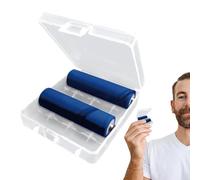 Boîte à piles transparente, organiseur de piles transparent - Support de batterie, organiseur portable avec couvercle pour un accès facile