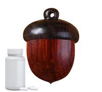 Boîte à pilules - Boîte à pilules portable en taille de voyage, joli récipient de voyage, boîte à médicaments, accessoires de bijoux, pilulier pour un usage quotidien, 3,5 x 1,8 x 2 cm