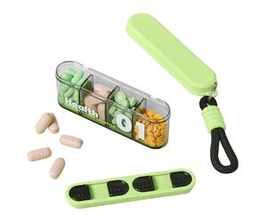 Boîte à pilules, boîte de rangement, boîte à médicaments multiple, pour une utilisation quotidienne, le travail, les voyages, le camping