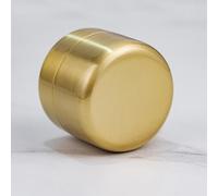 Boîte À Pilules En Métal,Acier Inoxydable Petit Portable Rond,Boîtier à Pilules Métallique pour Sac à Main ou Poche | Pour La Maison Extérieur Randonnée Voyage D'affaires Vacances