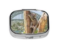 Boîte à pilules, étui à pilules, organisateur de médicaments, boîte à pilules de voyage, organisateur de pilules, porte-pilule,Koala mignon Sydney Australie Nature