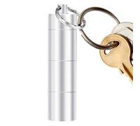 Boîte à pilules - Organisateur de pilules étanche | Petit organisateur de - Étui à en aluminium, boîte personnelle, choix idéal pour stocker des suppléments, des assaisonnements ou de