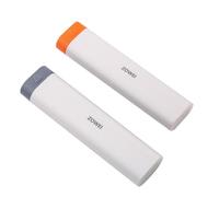 Boîte à pilules, petite boîte à pilules, pour les déplacements, pour vitamines, médicaments, pilules, bonne étanchéité, préservation des propriétés médicinales (7 grilles orange, gris)