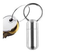 Boîte à pilules portative, pour porte-clés de pilule à pilule | Organisateurs de pilules personnelles de poche multifonctionnel pour bouteille de moi