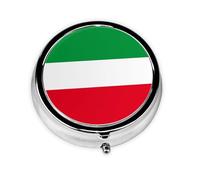 Boîte à pilules ronde avec drapeau de Rhénanie du Nord-Westphalie