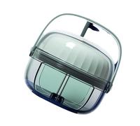 Boîte à pilules rotative avec 4 compartiments de poche pour pilules