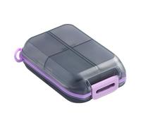 Boîte À Pilulier - Organisateur De Médicaments Quotidien,Organisateur De Pilules Portable Et Réutilisable Pour Voyages Vacances Famille Et Maison