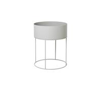 Ferm Living Support Ferm Living Plant Box rond gris clair