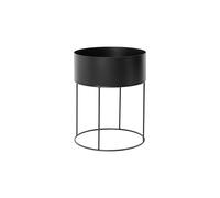 Ferm Living Support Ferm Living Plant Box rond noir