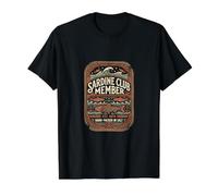 Boîte à Poisson Vintage Retro 1974, Membre du Sardine Club T-Shirt Graphique avec Valeur