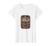 Boîte à Poisson Vintage Retro 1974, Membre du Sardine Club T-Shirt Graphique avec Valeur