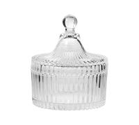 Boîte À Poudre Corporelle 800 ml Récipient En Verre Pour Éponge De Beauté | Récipient à Poudre avec Couvercle pour Femmes Bain Visage Douche Cosmétique Soin de la Peau et du Corps Salle de Bain