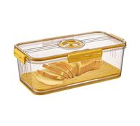 Boîte à pour comptoir de cuisine, récipient à | Enregistrement du temps, conteneur de stockage de | Boîte à avec valve d'air, bac de support pour la fraîcheur, économiseur pour fait maison, grillé, ba