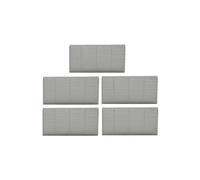 Boîte à poussière Cadre de filtre HEPA Joints en caoutchouc Filet de pré-filtre ， Compatible avec les accessoires de pièces de rechange for aspirateur robot Vileda VR 302 Poubelle à poussière ( Color
