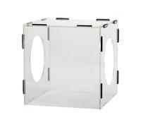 Boîte à poussière de broyage - boîte à poussière transparente, polissage de ponçage | Matériau solide Contrôle de la poussière fermé, utilisation à long terme sans compromis sur