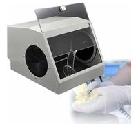 Boîte à poussière de Laboratoire Dentaire, boîte d'extraction de poussière sous Vide avec LED et filtres, collecteur de poussière de sablage, hotte électrique fermée