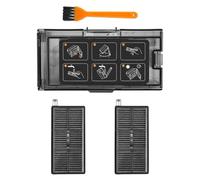 Boîte à poussière de rechange compatible avec Dreame Aqua10 Ultra Roller, Aqua10 Ultra Track, Matrix10 Ultra, Accessoires pour aspirateur robot, pièces de rechange pour poubelle, 1 boîte de collecte