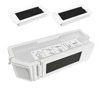 Boîte à poussière de rechange pour aspirateur robot Ecovacs T30 PRO OMNI / T30 OMNI / T30S / T30S Combo - Avec 2 filtres HEPA - Accessoires de bac à poussière