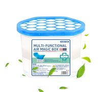 Boîte à poussière - désodorisant | Désodorisants automatiques à aspiration de poussière pour la maison | 350 ml, blanc, durable, pour chambre à coucher et espace pour animaux de compagnie, dissolvant