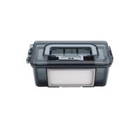 Boîte à poussière d'origine, compatible avec Vileda VR 302, pièce de rechange pour aspirateur robot. partie