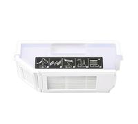 Boîte à poussière originale, Compatible avec Ecovacs Deebot X1 / X1 OMNI / X1 TURBO / X1 PLUS, accessoires for aspirateur Robot partie(White)