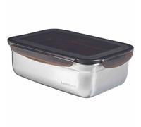 Boîte à provisions en acier inoxydable 2700 ml Lock & Lock