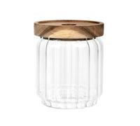 Boîte à provisions Récipient à provisions Boîte de conservation RAKUMI avec couvercle en acacia 0,45 l HOMLA