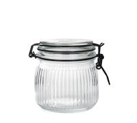Boîte à provisions Récipient de conservation Boîte fraîcheur RAVEN striée S 0,6 l HOMLA