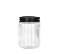 Boîte à provisions Récipient de conservation Boîte fraîcheur VELMO striée M 0,55 l HOMLA