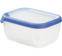 Boîte à provisions transparente/bleue, contenance : 1,80 litre