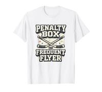 Boîte à punitions pour Hockey sur Glace Vintage T-Shirt