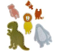 Boîte à puzzles Petits et grands animaux (5 puzzles)