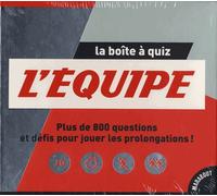 Boîte À Quiz L'equipe - Plus De 800 Questions Et Défis Pour Jouer Les Prolongations !
