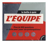 Boîte À Quiz L'equipe - Plus De 800 Questions Et Défis Pour Jouer Les Prolongations !