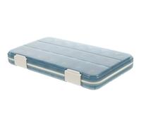 Boîte à Remède 7 Jours 28 Compartiments ABS PP Bleue Étanche | Organisation Quotidienne des Pilules et Gélules, Format Portable pour Voyages, Surface Lisse, Protection les Contaminations