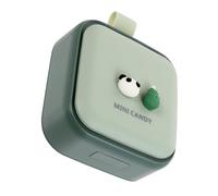 Boîte à Remède Portable 7 Jours, Pilulier Pp Vert à Compartiments | Étui en Plastique à Quatre Niveaux, Fermeture Étanche, Motif Soigné et Finition Fine