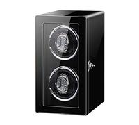 Boîte à remontage rotatif pour montres - Boîte de remontage verticale intelligente pour montres mécaniques automatiques Shaker moteur silencieux Dispositif de montre rotatif unique 5 modes de rotation