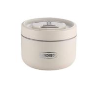 Boîte à repas isotherme en acier inoxydable, conteneur de nourriture isolé en acier inoxydable, boîte à lunch isolée sous vide - Récipients à goûter en acier inoxydable anti-fuite de 6