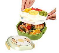 Boîte à repas pour avec couvercle, cuillère et