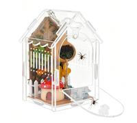 Boîte À Reptiles Boîte Acrylique Ventilée avec Couvercle Anti-Évasion | Boîte d'Élevage pour Serpents pour Éleveurs Amateurs et Passionnés de Serpent Araignée Grenouille Gecko Dragon