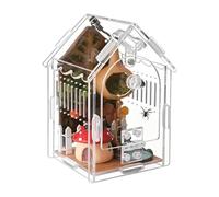 Boîte À Reptiles Conteneur Transparent en Acrylique | Bac d'alimentation pour animaux pour Gardiens Amateurs et Passionnés de Barbus Grenouilles Serpents et