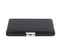 Boîte à Roseaux de Basson en Cuir PU, Boîte en Bois Noir pour 6 Anches, Conteneur de Rangement Léger et Durable pour Les Amateurs de Basson