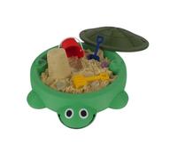 Boîte à sable durable en forme de tortue pour les activités en classe et les fêtes de fin d'année, outil d'apprentissage