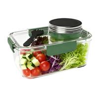 Boîte À Salade - Contenants À Collations, Porte-repas Scolaires, Récipient Alimentaire De 2,5 Oz Avec Couvercle | Boîte À Déjeuner Pour Voyage, Bureau, École, Déplacements, Camping, Pique-nique, Prépa