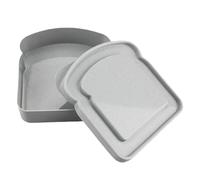 Boîte à sandwich - Conteneurs alimentaires | Boîte de forme de toast | Conteneurs de préparation de repas | Récipient de nourriture avec couvercles en forme de toast Boîtes à sandwich en sécurité à l'
