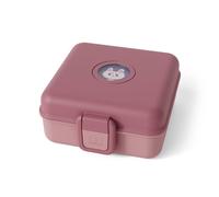Monbento Boîte à sandwich enfant Snacky 850 ml — Couverts inclus, Sans BPA — Rose Blush