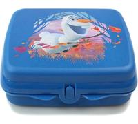 Boîte à sandwich TUPPERWARE To Go bleue Disney "Frozen" "Olaf" boîte à pain é...