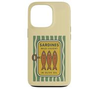 Boîte à Sardine rétro en Forme de Poisson - Méditerranée Classique Coque pour iPhone 13 Pro